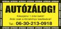 Autózálog , autopalota120@indamail.hu , 06302130918