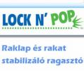 Lock N’Pop raklap és rakat stabilizáló ragasztó , locknpop@gmail.hu , 