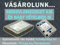 HDD-t vásárolnék , pclapinfo@gmail.com , 70/603-88-23 és 1/769-12-84