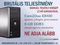 BRUTÁLIS gép 8 GB MEMÓRIÁVAL , hardwaredepobp@gmail.com , 